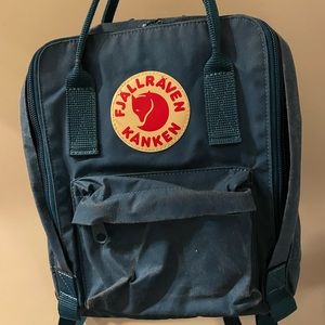 Fjallraven Kanken Mini Backpack. Ocean Blue.